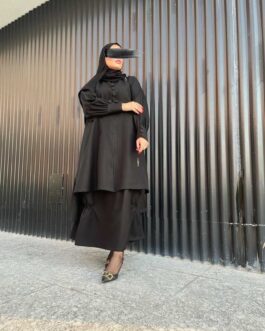 Double Skirt Abaya number 1122